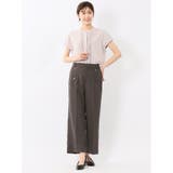 バンドカラータック ノースリ比翼ブラウス | TAKA-Q WOMEN | 詳細画像15