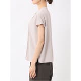 バンドカラータック ノースリ比翼ブラウス | TAKA-Q WOMEN | 詳細画像17