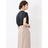 バンドカラータック ノースリ比翼ブラウス | TAKA-Q WOMEN | 詳細画像24