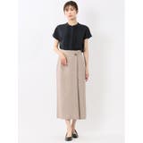 バンドカラータック ノースリ比翼ブラウス | TAKA-Q WOMEN | 詳細画像25