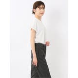 バンドカラータック ノースリ比翼ブラウス | TAKA-Q WOMEN | 詳細画像4