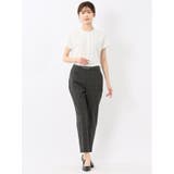 バンドカラータック ノースリ比翼ブラウス | TAKA-Q WOMEN | 詳細画像5
