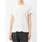 バンドカラータック ノースリ比翼ブラウス | TAKA-Q WOMEN | 詳細画像6