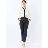 パールボウタイ 長袖プルオーバーブラウス | TAKA-Q WOMEN | 詳細画像19 