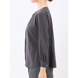 バンドカラー配色 比翼 長袖ブラウス | TAKA-Q WOMEN | 詳細画像16 