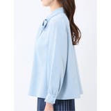 リボンタイ 長袖プルオーバーブラウス | TAKA-Q WOMEN | 詳細画像20 