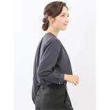 レイヤード風 比翼 長袖ブラウス | TAKA-Q WOMEN | 詳細画像22 
