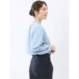 スタンドフリル 長袖プルオーバーブラウス | TAKA-Q WOMEN | 詳細画像17 