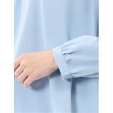 スタンドフリル 長袖プルオーバーブラウス | TAKA-Q WOMEN | 詳細画像23 