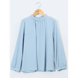 スタンドフリル 長袖プルオーバーブラウス | TAKA-Q WOMEN | 詳細画像25 