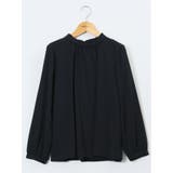 スタンドフリル 長袖プルオーバーブラウス | TAKA-Q WOMEN | 詳細画像38 