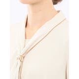 ボウタイ 長袖プルオーバーブラウス | TAKA-Q WOMEN | 詳細画像39 