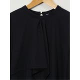 ラッフルフリル 7分袖 プルオーバー ブラウス | TAKA-Q WOMEN | 詳細画像17