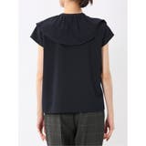 フリル ノースリーブブラウス | TAKA-Q WOMEN | 詳細画像28 