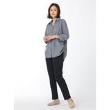 エアリーツイル 脇タック 8分袖チュニック | TAKA-Q WOMEN | 詳細画像11