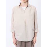 脇タックかぶり スキッパーシャツチュニック | TAKA-Q WOMEN | 詳細画像17