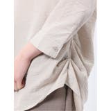 脇タックかぶり スキッパーシャツチュニック | TAKA-Q WOMEN | 詳細画像21