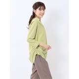 脇タックかぶり スキッパーシャツチュニック | TAKA-Q WOMEN | 詳細画像4