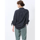 袖リボンかぶり スキッパーシャツチュニック | TAKA-Q WOMEN | 詳細画像14