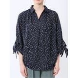 袖リボンかぶり スキッパーシャツチュニック | TAKA-Q WOMEN | 詳細画像17
