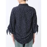 袖リボンかぶり スキッパーシャツチュニック | TAKA-Q WOMEN | 詳細画像19