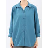 脇タック前開き スキッパーシャツチュニック | TAKA-Q WOMEN | 詳細画像18 