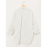 脇タック前開き スキッパーシャツチュニック | TAKA-Q WOMEN | 詳細画像2