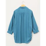 脇タック前開き スキッパーシャツチュニック | TAKA-Q WOMEN | 詳細画像24 