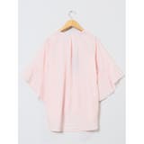 袖フレア前開き マオカラーシャツチュニック | TAKA-Q WOMEN | 詳細画像12