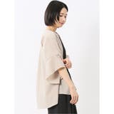 袖フレア前開き マオカラーシャツチュニック | TAKA-Q WOMEN | 詳細画像16