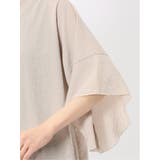 袖フレア前開き マオカラーシャツチュニック | TAKA-Q WOMEN | 詳細画像22