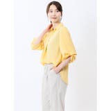 袖タックかぶり スキッパーシャツチュニック | TAKA-Q WOMEN | 詳細画像14
