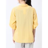 袖タックかぶり スキッパーシャツチュニック | TAKA-Q WOMEN | 詳細画像20