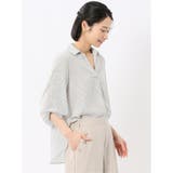 袖タックかぶり スキッパーシャツチュニック | TAKA-Q WOMEN | 詳細画像4