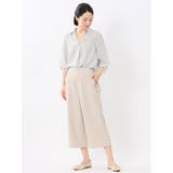 袖タックかぶり スキッパーシャツチュニック | TAKA-Q WOMEN | 詳細画像5