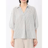 袖タックかぶり スキッパーシャツチュニック | TAKA-Q WOMEN | 詳細画像6
