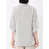 袖タックかぶり スキッパーシャツチュニック | TAKA-Q WOMEN | 詳細画像8