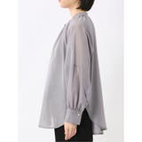 ラグランギャザー シアー長袖シャツ | TAKA-Q WOMEN | 詳細画像19