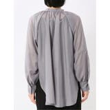 ラグランギャザー シアー長袖シャツ | TAKA-Q WOMEN | 詳細画像20
