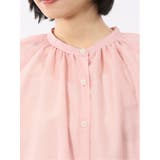 ラグランギャザー シアー長袖シャツ | TAKA-Q WOMEN | 詳細画像33
