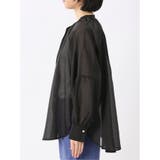 ラグランギャザー シアー長袖シャツ | TAKA-Q WOMEN | 詳細画像7
