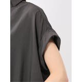 フロントタックかぶり スキッパーシャツ | TAKA-Q WOMEN | 詳細画像10