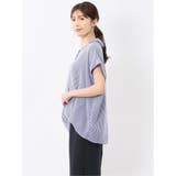 フロントタックかぶり スキッパーシャツ | TAKA-Q WOMEN | 詳細画像12