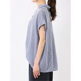 フロントタックかぶり スキッパーシャツ | TAKA-Q WOMEN | 詳細画像17