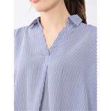 フロントタックかぶり スキッパーシャツ | TAKA-Q WOMEN | 詳細画像19