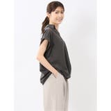 フロントタックかぶり スキッパーシャツ | TAKA-Q WOMEN | 詳細画像4