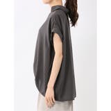 フロントタックかぶり スキッパーシャツ | TAKA-Q WOMEN | 詳細画像7
