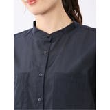 ダブルポケット バンドカラーシャツ | TAKA-Q WOMEN | 詳細画像19
