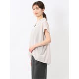 フロントタックかぶり スキッパーシャツ | TAKA-Q WOMEN | 詳細画像12