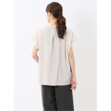 フロントタックかぶり スキッパーシャツ | TAKA-Q WOMEN | 詳細画像13